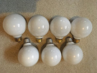 Incandescent 40W Globe Light Bulbs