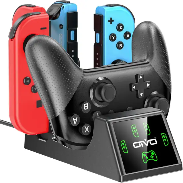 Charging Dock for Nintendo Switch joycon and Pro controller