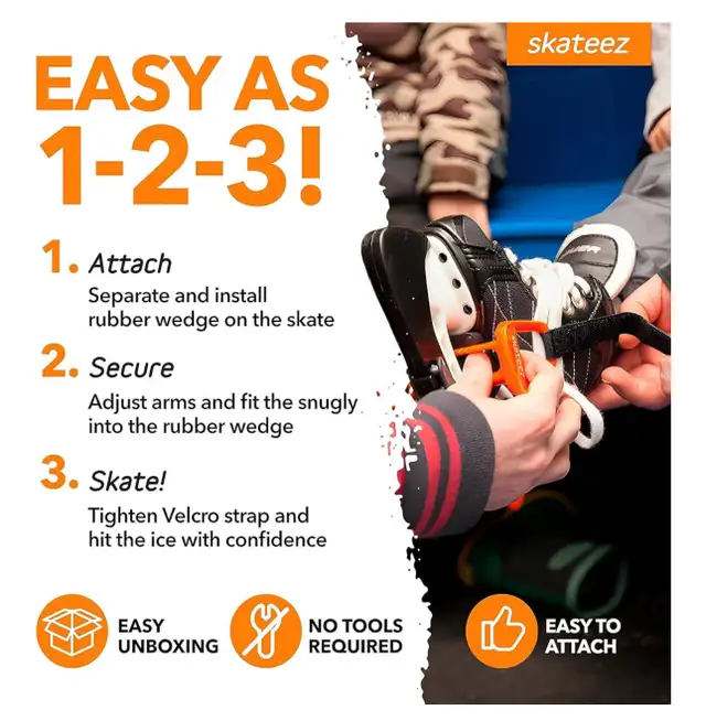 Skateez Skate Trainers for Ice Skates, for Kids, Toddlers, Youth in Skates & Blades in City of Toronto - Image 4