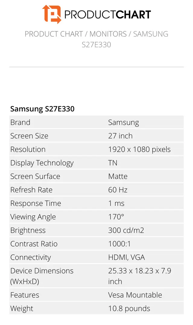 Samsung computer monitor 25”x15” in Monitors in City of Toronto - Image 4