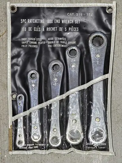 Ratcheting Box Wrench Set, View more