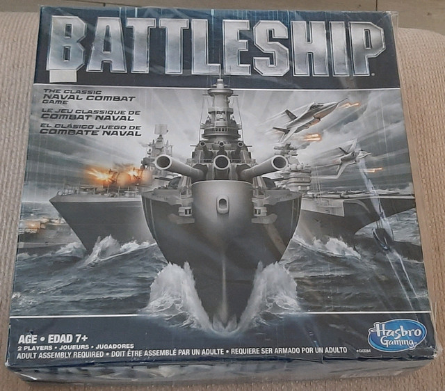 Jeu de Société Battleship Hasbro 2012 Combat Naval dans Art et objets de collection  à Trois-Rivières