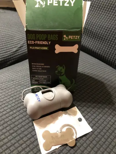 NEW/Petzy Dog Poop Bags - Eco-Friendly, View more