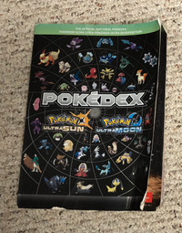 Nintendo Official Pokémon Pokedex Game Manual Ultra Sun Moon