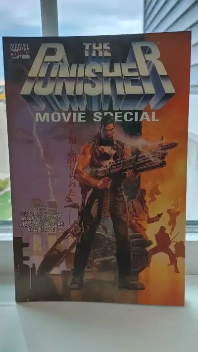 High Grade The Punisher Movie Special Adaptation trade paperback (Marvel 1990). Please see photos fo...