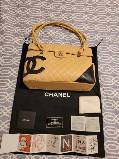 Brand New Authentic Vintage Chanel Cambon CC Women's Flap Bag, View more
