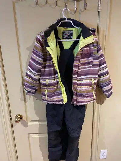 winter jacket with snow pants set - size 8, View more