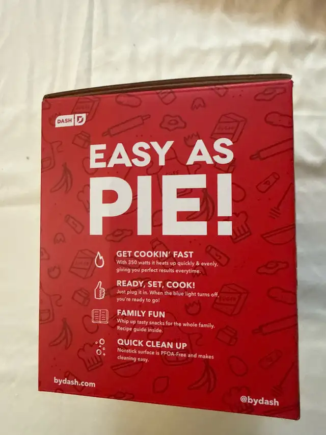 Dash Mini Pie Maker523049813756487681