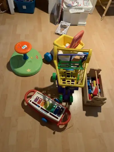 Assorted kids toys, View more