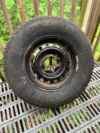Winter tires that came off at Toyota Tacoma truck. This is a set of four.