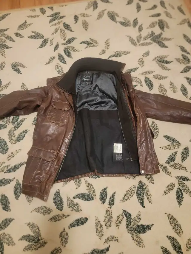 Regency by LaMarque - Double Collar Leather Jacket64264277972098120