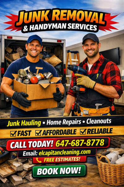 Junk Removal and Handyman Services, View more