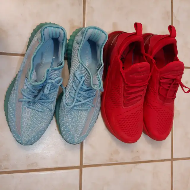 Nike Air Max 270 & Adidas Yeezy 12, Tilley hats in Men's Shoes in Barrie - Image 2