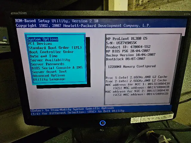 HP ProLiant DL380 G5 - Rackmount Server (Windows Server 2016) in Servers in Calgary - Image 4