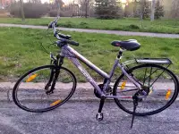 Vélo hybride SCOTT aluminium, 24vitesses, comme neuf, léger