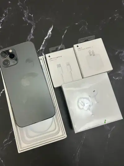 iPhone 12 PRO MAX 256 GB MINT *AIRPODS/FAST CHARGER/ DELIVERY*, View more