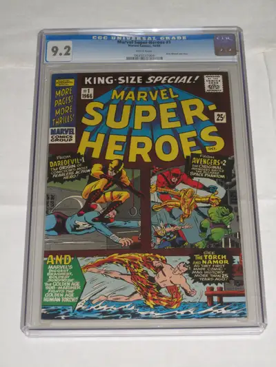 Marvel Super-Heroes#1 CGC 9.2 comic book, View more