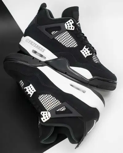 Men's Sz 11 Jordan 4 White Thunder Shoes $480, View more