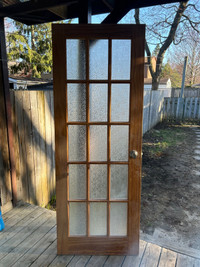 Wood Door for sell / Porte en bois $50 
