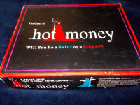 HOT MONEY Board Game "Will You be a Saint or a Sinner?" 1991