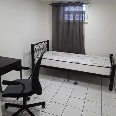 One furnished basement sharing room available near Lawrence and Kannedy from June 1st. -Suitable for...