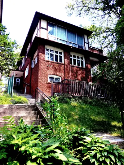 High Park, One-Bedroom Apt. Unit facing Park, near Keele Subway