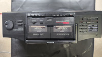 Vintage PANASONIC RX-FW39 Dual Cassette Deck RecorderXBS Boombox