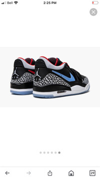 Nike Air Jordan Legacy 312 Low size 7Y 