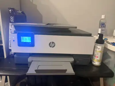 HP OfficeJet 8015e All-in-One Wireless Color Printer, View more