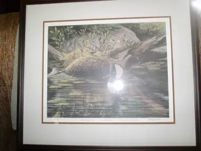 Ldt. Edt. D. U. FRAMED PRINT “ MORNING REFLECTIONS : P# 11By Pa, View more