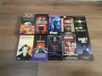 VHS Horror  Stephen King collection movies