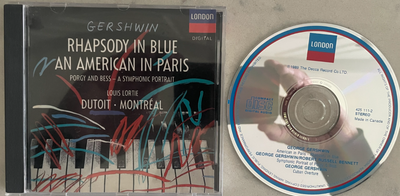 Gershwin "Rhapsody In Blue" CD, View more
