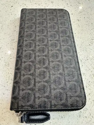 Authentic Farragamo Gancini Leather Wallet, View more