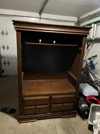 Antique TV Dresser