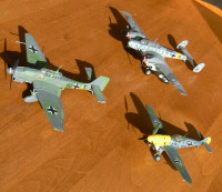 German WW II diecast planes