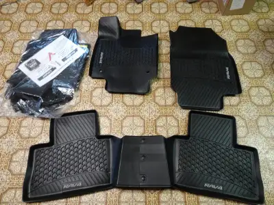 From a new 2025 Toyota RAV4, never used. Mats still in manufacturer's bag. Contact me at vanhalen@em...