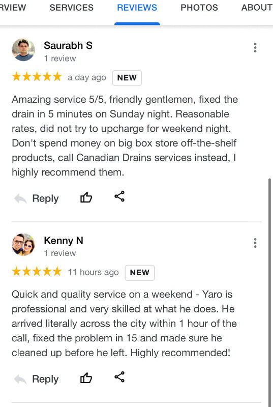 Drain Cleaning - Guaranteed! - $100 Flat Rates - 5 star reviews in Plumbing in Calgary - Image 2