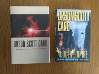 x2 Sci-Fi Hardcover Orson Scott Card Books