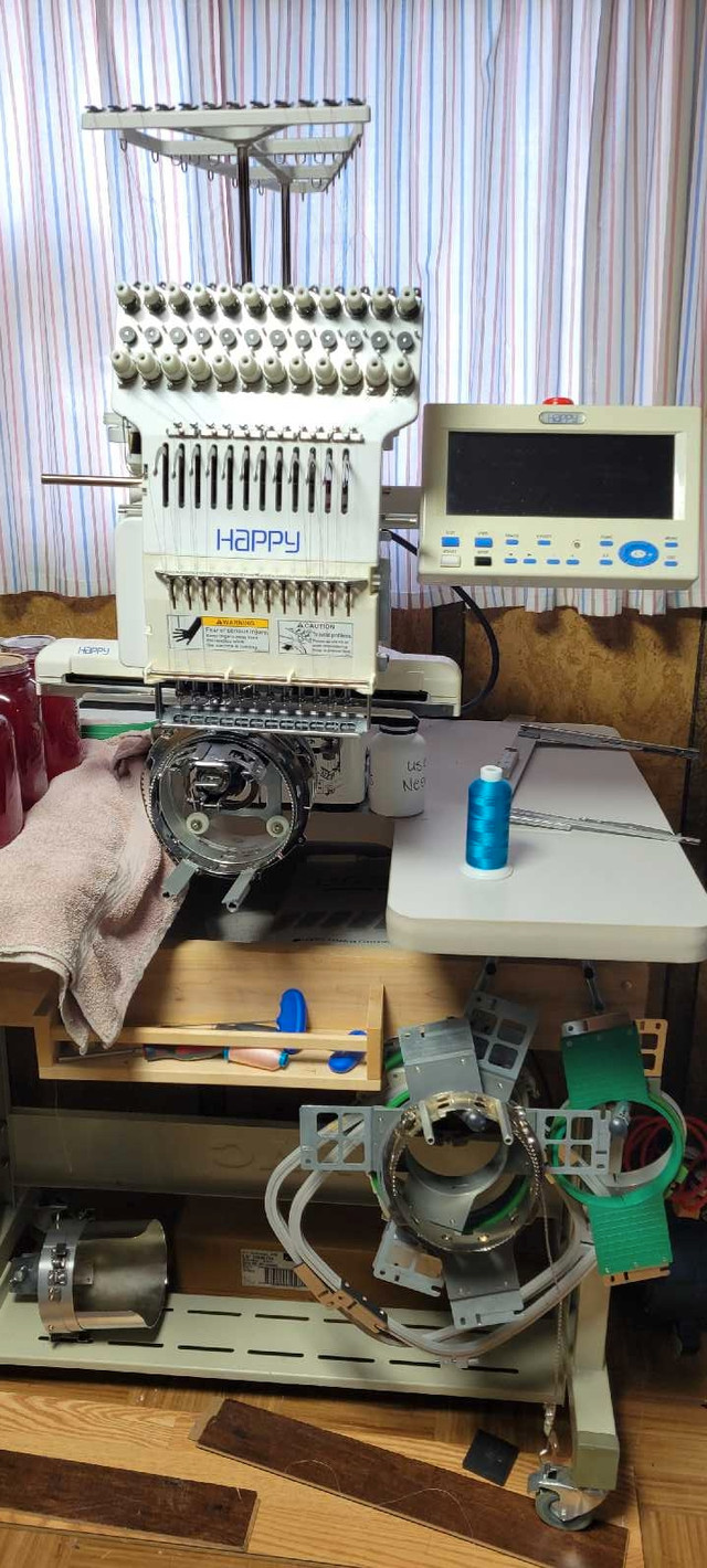 Happy Embroidery Machine in Other Business & Industrial in Petawawa
