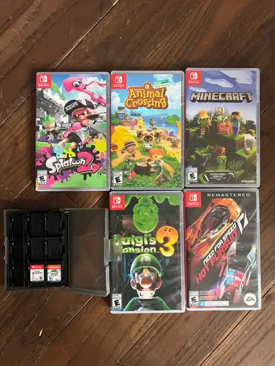 7 jeux Nintendo Switch, View more