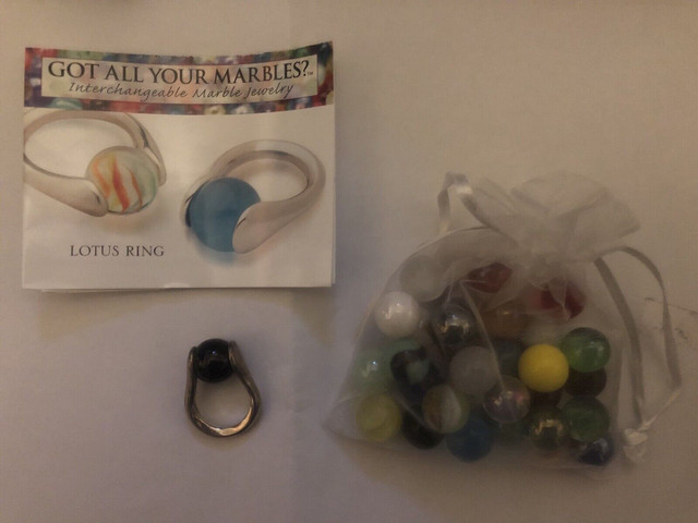 Got All Your Marbles Ring Set - size 6 in Jewellery & Watches in Grande Prairie - Image 2