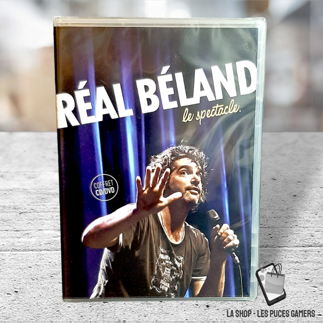 Dvd/Cd - Réal Béland - Le Spectacle dans CD, DVD et Blu-ray  à Ville de Québec