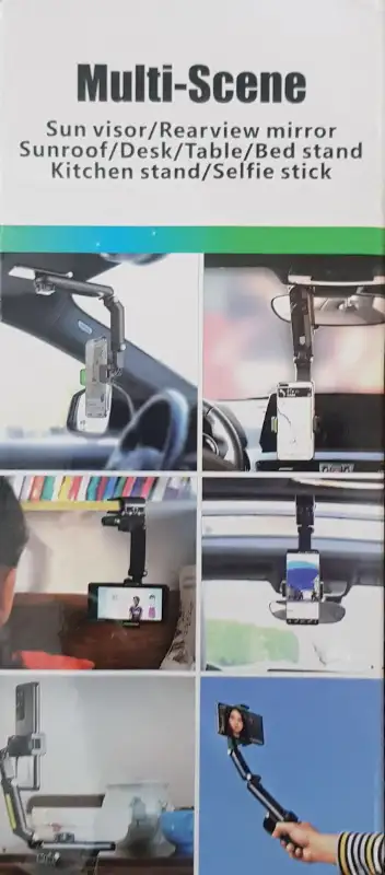 Support de téléphone portable universel multifonctionnel pour smartphone et bâton de selfie pour par...