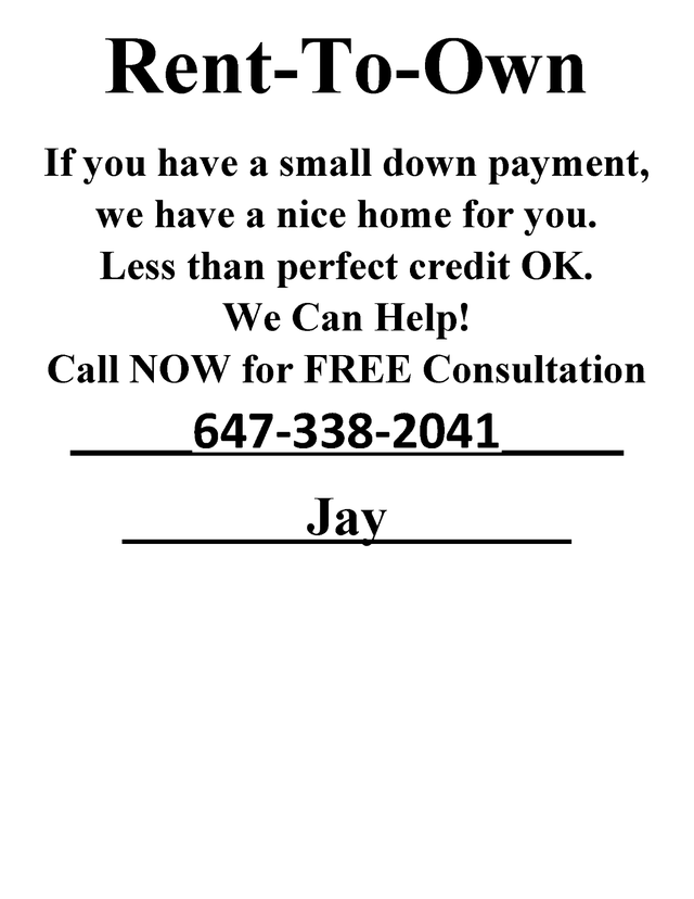 Why to Rent when you can own?