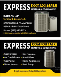 Furnace and air conditioner 