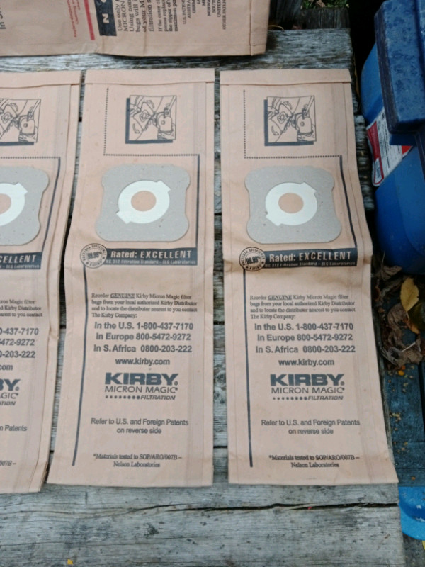5 Original Kirby Micron Filtration Vacuum Cleaner Bags in Other in Oshawa / Durham Region - Image 2