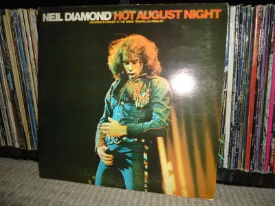 NEIL DIAMOND DOUBLE RECORD LP: HOT AUGUST NIGHT!, View more