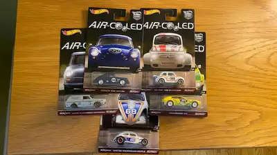 Hot Wheels Air Cooled (Real Riders) Set Of 5 for sale, View more
