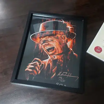 Gord Downie Signed/Numbered Print by Shane Goudreau, View more