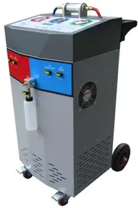 Manual mode Auto AC system flushing &Oil exchange machine X200